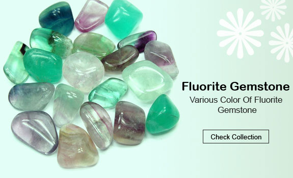 Different colors of Fluorite